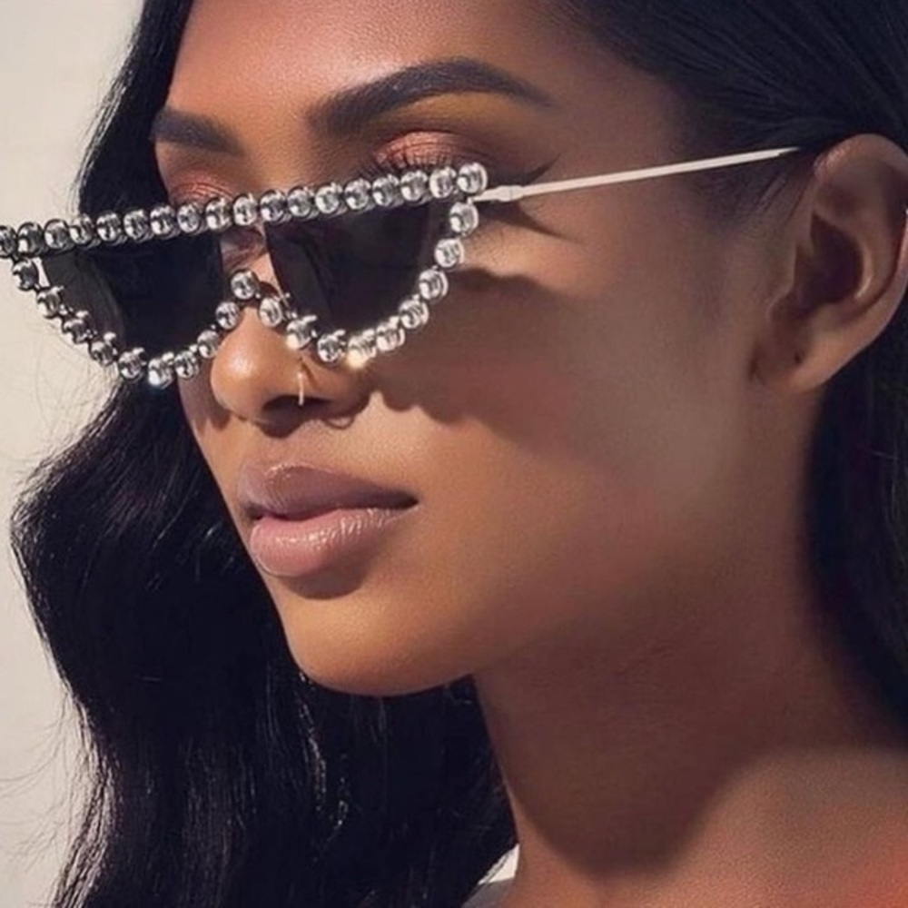 🆕 Gucci Hollywood Forever Crystal Embellished Sunglasses
